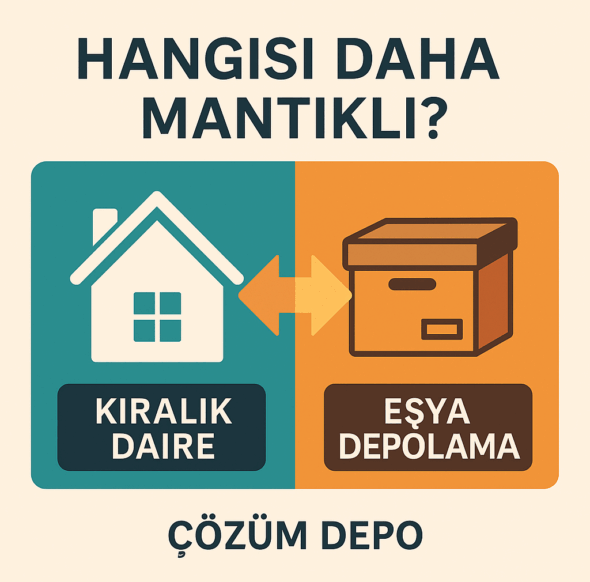 Eşya Depolama mı Kiralık Daire Tutmak mı Daha Mantıklı?
