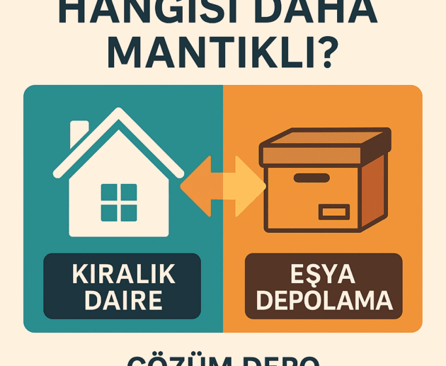 Eşya Depolama mı Kiralık Daire Tutmak mı Daha Mantıklı?