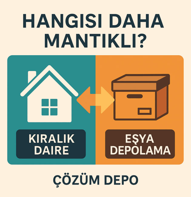 Eşya Depolama mı Kiralık Daire Tutmak mı Daha Mantıklı?