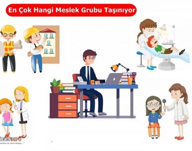 En çok Hangi Meslek Grubu Taşınıyor