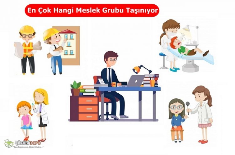 En çok Hangi Meslek Grubu Taşınıyor