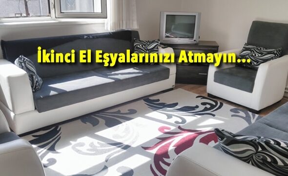 Fazla olan eşyalarınızı atmayın bağışlayın
