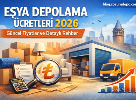 Eşya Depolama Ücretleri 2026