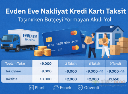 Evden Eve Nakliyat Kredi Kartı Taksit