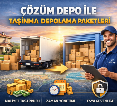 Çözüm Depo İle Taşınma Depolama Paketleri