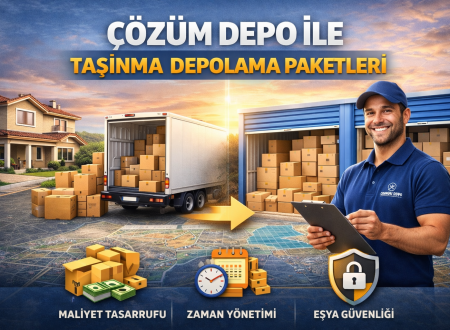 Çözüm Depo İle Taşınma Depolama Paketleri