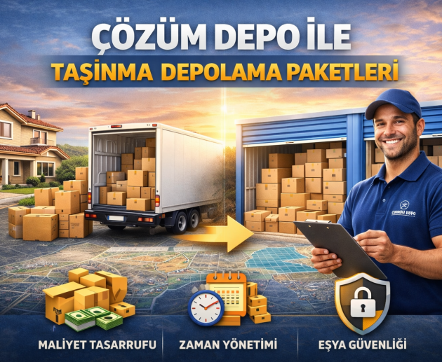 Çözüm Depo İle Taşınma Depolama Paketleri