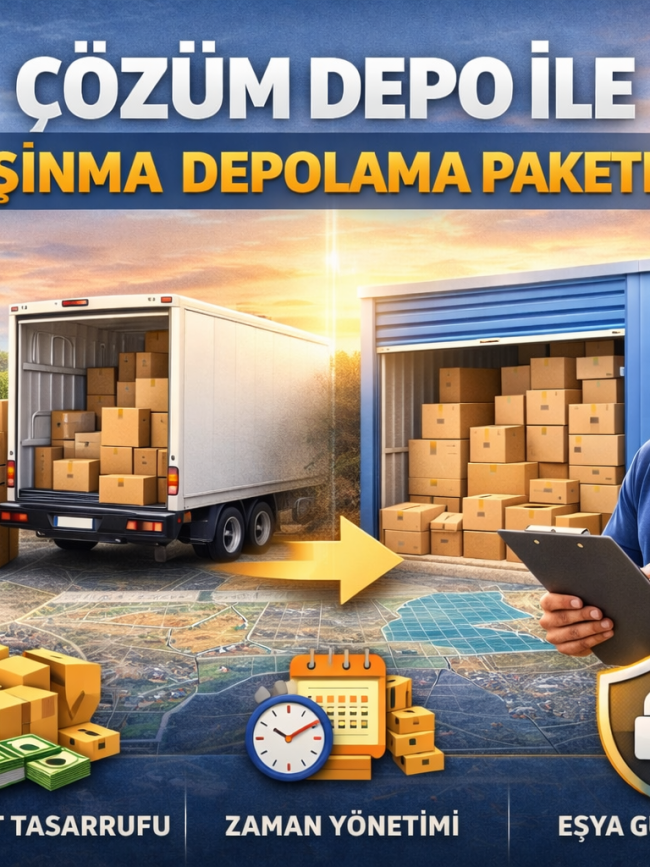 Çözüm Depo İle Taşınma Depolama Paketleri