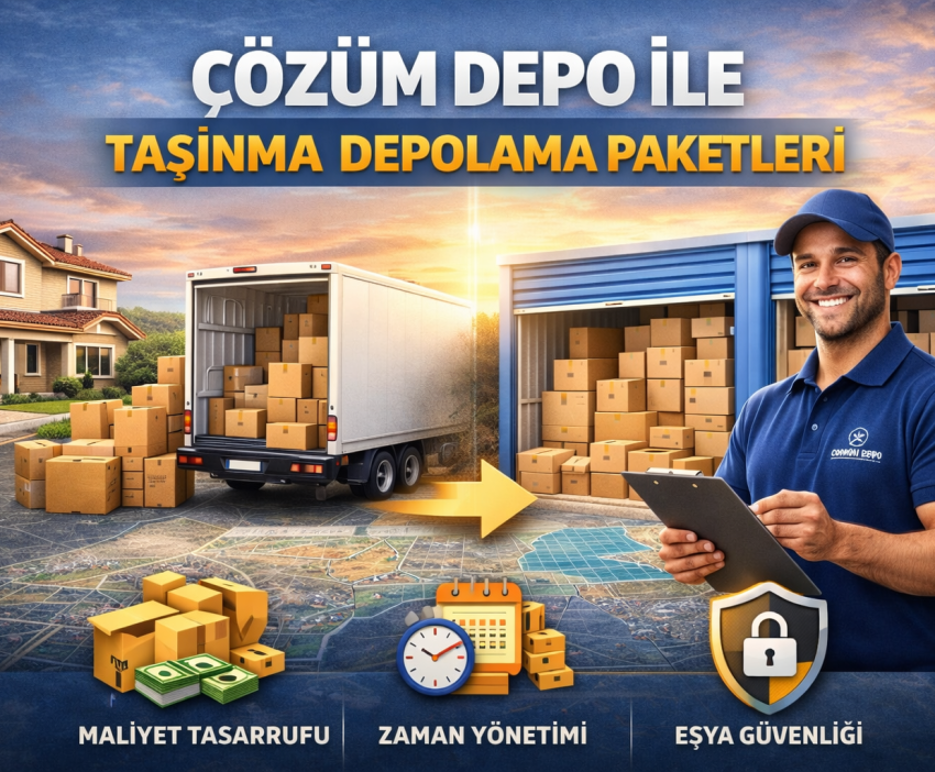 Çözüm Depo İle Taşınma Depolama Paketleri