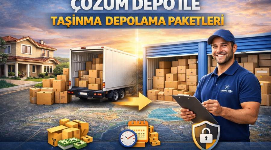 Çözüm Depo İle Taşınma Depolama Paketleri