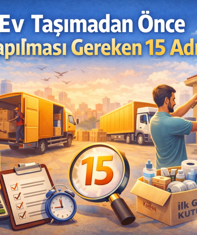 Ev Taşımadan Önce Yapılması Gereken 15 Adım