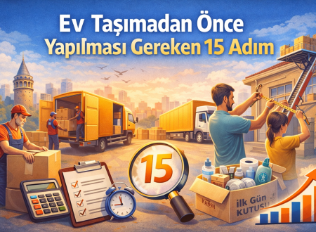 Ev Taşımadan Önce Yapılması Gereken 15 Adım