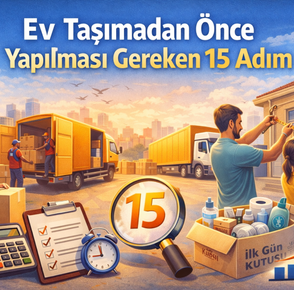 Ev Taşımadan Önce Yapılması Gereken 15 Adım