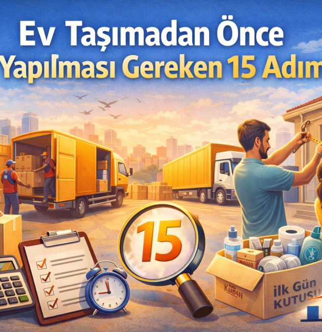 Ev Taşımadan Önce Yapılması Gereken 15 Adım