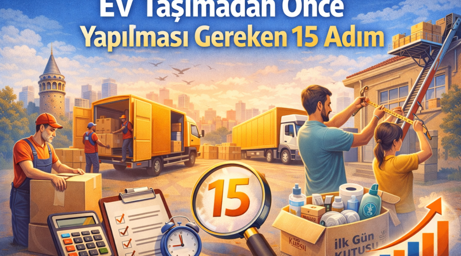 Ev Taşımadan Önce Yapılması Gereken 15 Adım