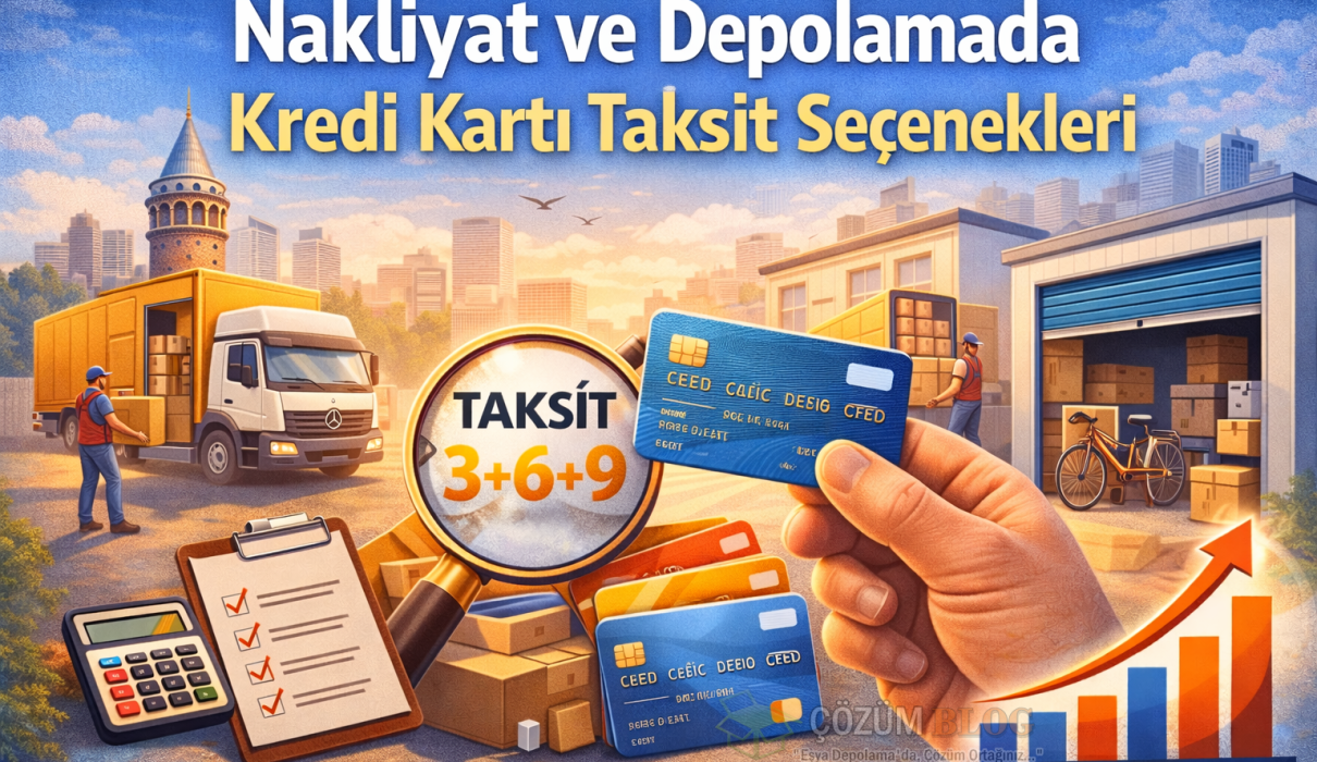 Nakliyat ve Depolamada Kredi Kartı Taksit Seçenekleri