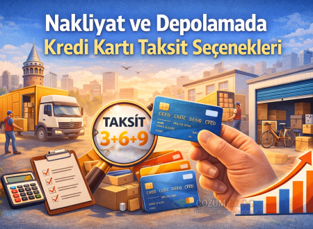 Nakliyat ve Depolamada Kredi Kartı Taksit Seçenekleri