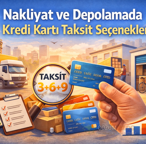 Nakliyat ve Depolamada Kredi Kartı Taksit Seçenekleri