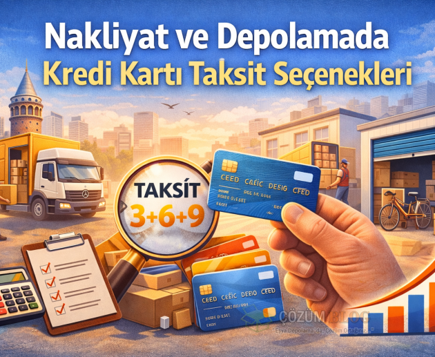Nakliyat ve Depolamada Kredi Kartı Taksit Seçenekleri