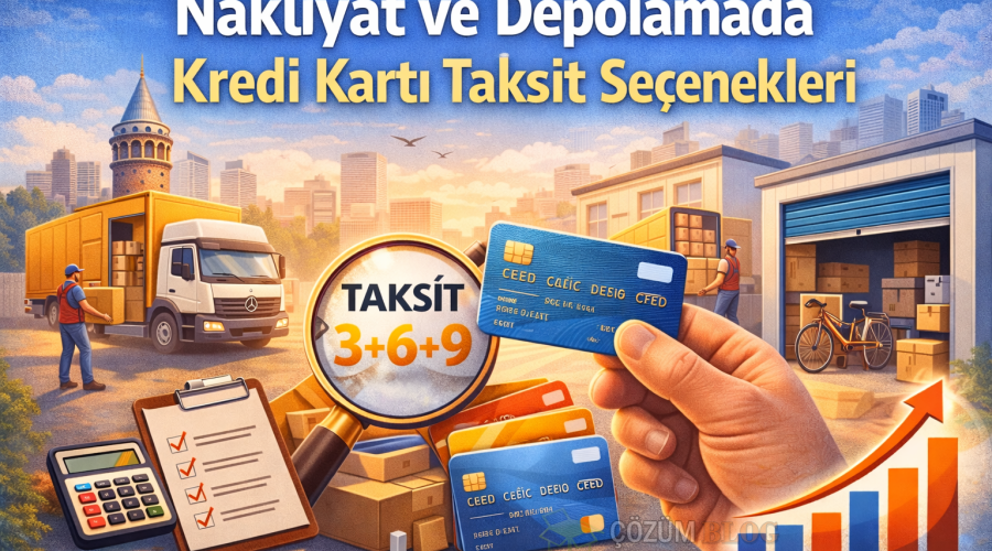 Nakliyat ve Depolamada Kredi Kartı Taksit Seçenekleri