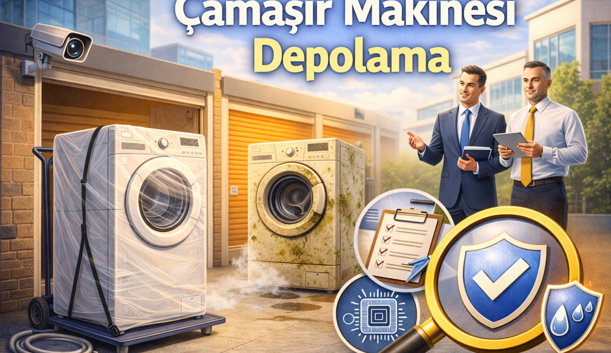 Çamaşır makinesi depolama
