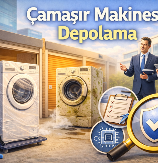 Çamaşır makinesi depolama