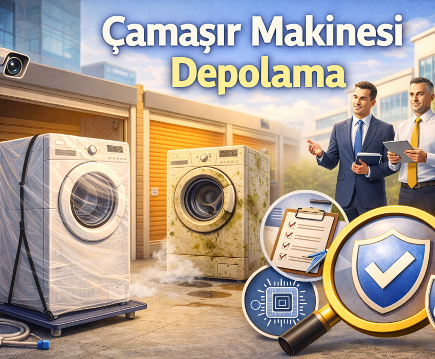 Çamaşır makinesi depolama