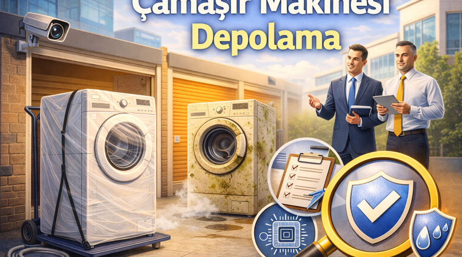 Çamaşır makinesi depolama