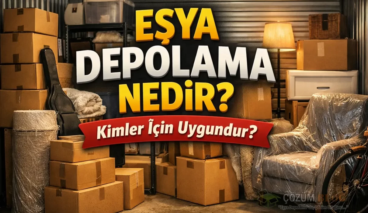 Eşya Depolama Nedir Kimler İçin Uygundur
