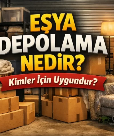 Eşya Depolama Nedir Kimler İçin Uygundur