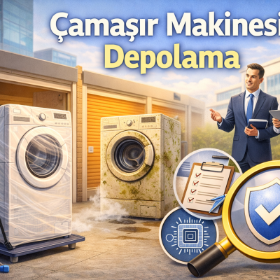 Çamaşır makinesi depolama