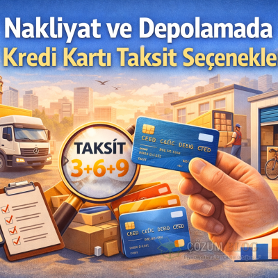 Nakliyat ve Depolamada Kredi Kartı Taksit Seçenekleri