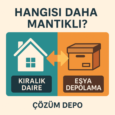 Eşya Depolama mı Kiralık Daire Tutmak mı Daha Mantıklı?